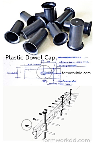 plastic dowel cap