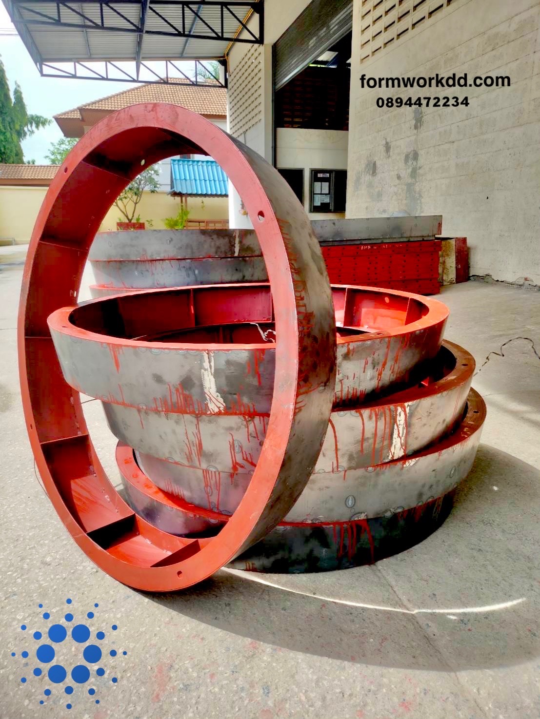 วงท่อ1เมตร วงกลมท่อ1เมตร บล็อครูท่อ